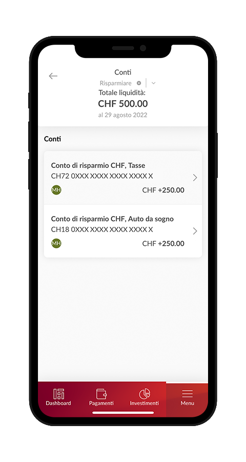 CONTO RISPARMIO